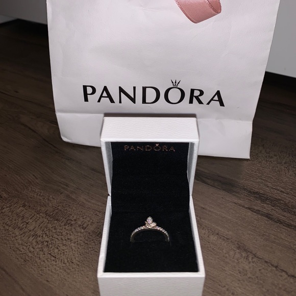 Pandora Bedazzled Butterfly Ring